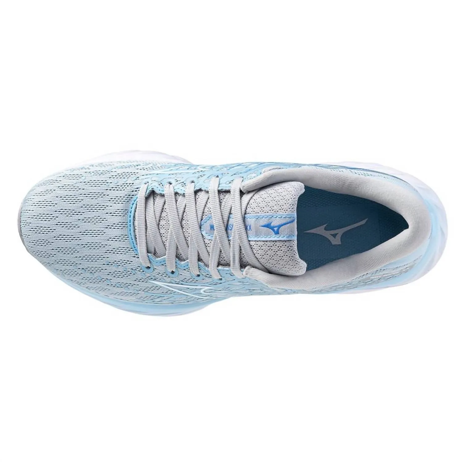Women's Wave Inspire 20 Running Shoes - Wide In Cerulean/white