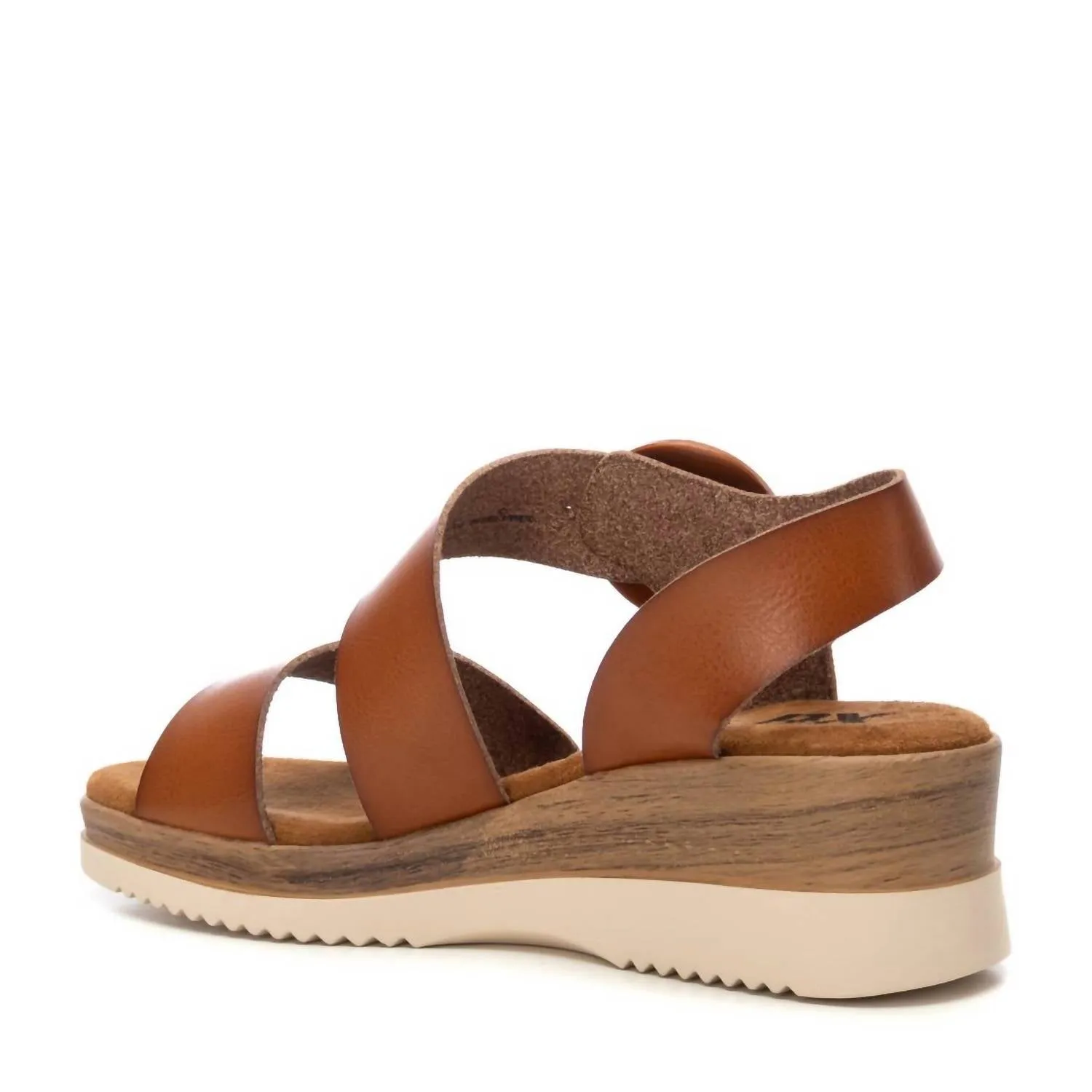 Women's Wedge Sandals In Camel